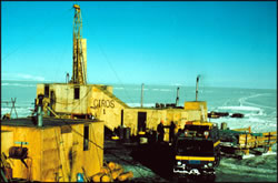 Cenozoic Investigations in the Western Ross Sea (CIROS) with two drill holes in the 1980s.