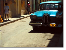 An Edsel in Cuba. (Courtesy Arthur Pearlstein)