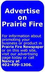 Advertise on Prairie Fire